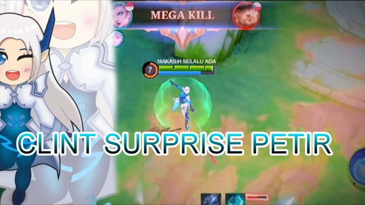 CLINT SURPRISE PETIR