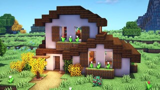 Minecraft : Cara Membuat Rumah Modern Simple | Cara Membuat Rumah di Minecraft