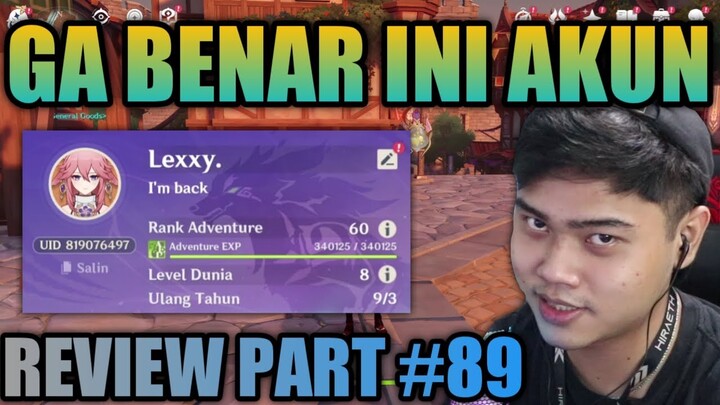 ROASTING AKUN SEPUH SAMPE JADI NEWBIE HAHAHAHA - GENSHIN IMPACT INDONESIA #89