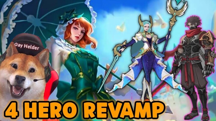 4 HERO DI REVAMP JADI OP ! LANCELOT, KAGURA, ODETTE, HAYABUSA