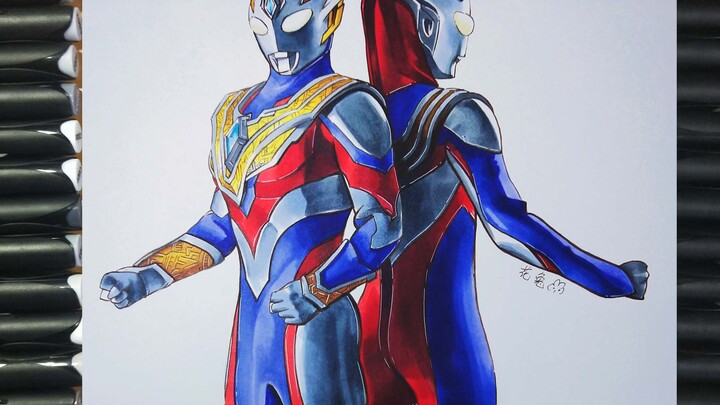 วิดีโอวาดด้วยมือชุดแรกของ Ultraman Teliga บน B.com