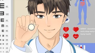[Animasi relaksasi-7] Dokter, tolong bantu saya dengan pemeriksaan fisik simulasi pengobatan jangka 