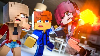 My GIRLFRIEND gets in a FIGHT !? || Minecraft Life