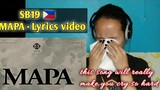 SB19 - MAPA (Lyric video) || Reaction 🇵🇭