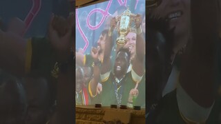 South Africa Rugby World Cup 2023 Trophy #rugbyworldcup2023