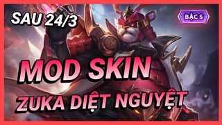 Hướng Dẫn Mod Skin Zuka Diệt Nguyệt Sau 24/3 Mới Nhất Mùa 21 Full Hiệu Ứng Không Lỗi | Yugi Gaming