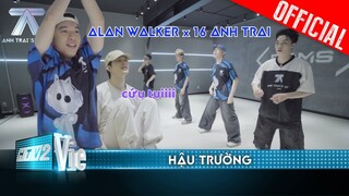 Cận cảnh tập luyện của 16 anh trai cho tiết mục cùng DJ quốc tế Alan Walker | Anh Trai Say Hi