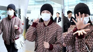 JISOO สิ้นสุดการเดินทางไปต่างประเทศและเข้าสู่ ICN