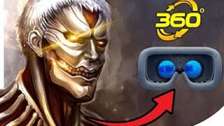 【VR 360 mata telanjang】Rasakan penindasan Titan Berlapis Baja! 4K