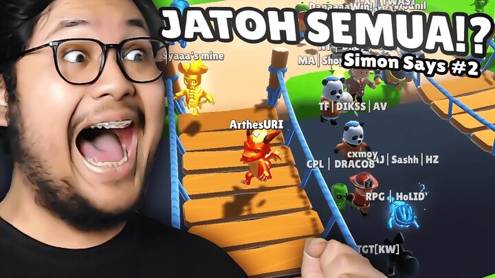 AKU BUAT SEMUA ORANG JATUH DI STUMBLE GUYS!? Simon Says #2