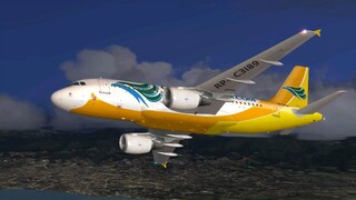Cebupacific Morning landing