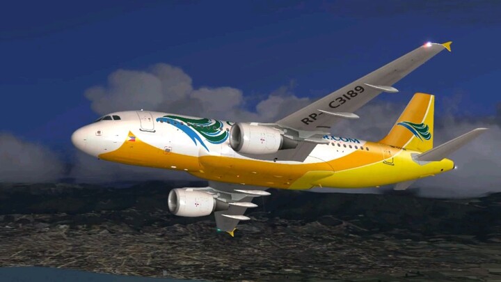 Cebupacific Morning landing