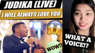 Judika - I WILL ALWAYS LOVE YOU FT. DEO ENTERTAINMENT | REACTION