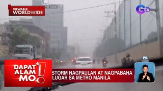 Thunderstorm, nagpaulan at nagpabaha sa ilang lugar sa Metro Manila (June 5, 2024) | Dapat Alam Mo!