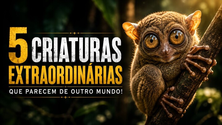 👀5 ANIMAIS INCRÍVEIS QUE PARECEM DE OUTRO MUNDO! 🌎🐾 (Documentário 4k)