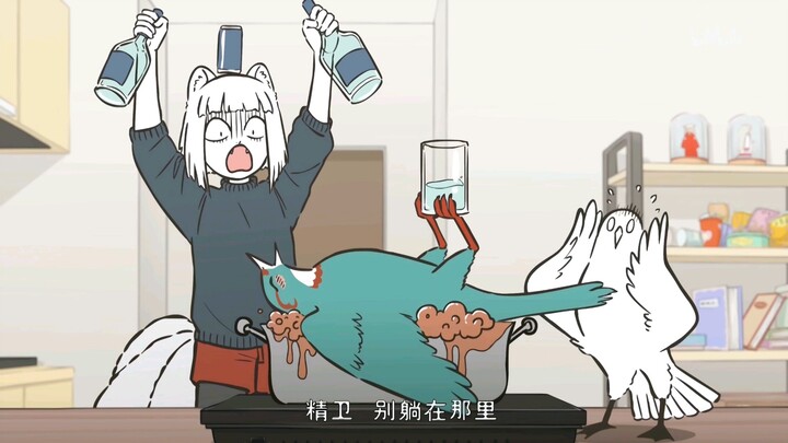 众人吃火锅，完全自产自销