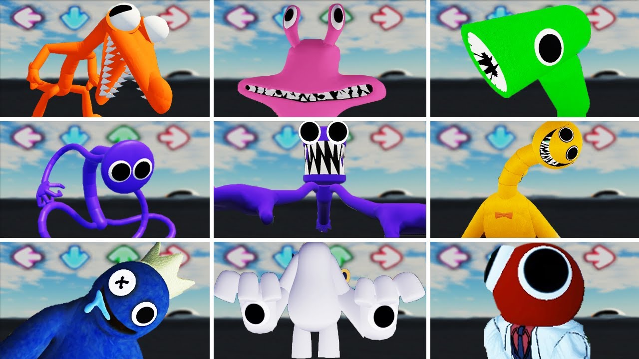 Evolution of Roblox Rainbow Friends (Green ) 