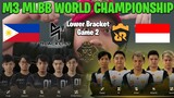 BLACKLIST VS RRQ HOSHI [GAME 2] | M3 MLBB World Championship 2021 | EchoG Reacts #1