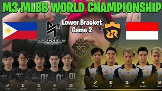 BLACKLIST VS RRQ HOSHI [GAME 2] | M3 MLBB World Championship 2021 | EchoG Reacts #1