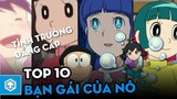 Top 10 bạn gái của Nobita _ Doraemon _ Ten Anime