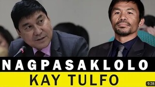 Manny pacquiao di kinaya ngpasaklolo ky sen.raffy tulfo