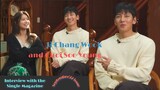Ji Chang Wook and Choi Soo Young's interview with Single Magazine, Sep 22 issue #지창욱 #jichangwook