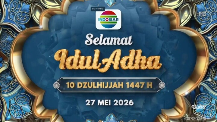 Ucapan Selamat Iduladha dari Indosiar (2026/1447)