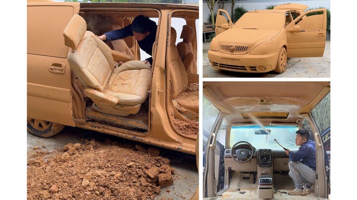 Mobil bisnis bekas yang dibeli seharga 4000, berhasil direvitalisasi sepenuhnya dalam 7 hari!