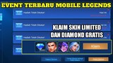 EVENT TERBARU MOBILE LEGENDS!!! BISA DAPET SKIN EPIC LIMITED DAN DIAMOND GRATIS