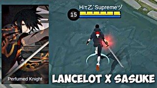 Lancelot Skin Sasuke Next Generation With Frame + Logo + Full Effect Script Skin / Mobile Legends