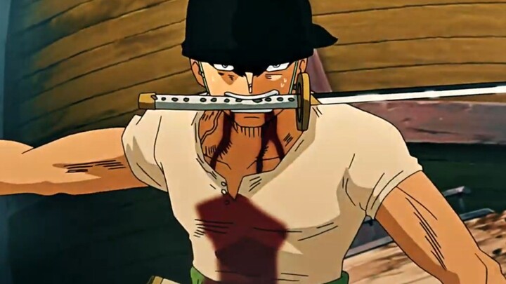 King Zoro membantai musuhnya deng samurai