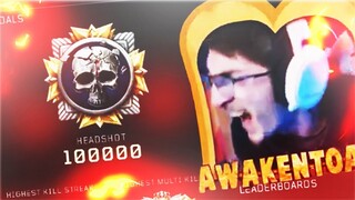 Ranked #1 In Headshots | WE HIT 100,000 HEADSHOTS! *LIVE REACTION*