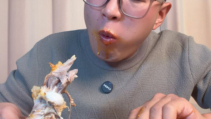 Makan daging yang sederhana