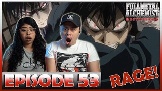 MUSTANG BURNS ENVY "Flame of Vengeance" Fullmetal Alchemist Brotherhood Episode 53 Reaction