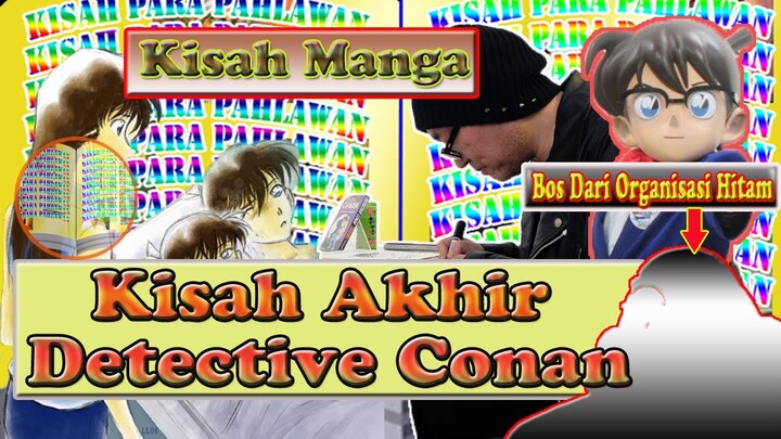 Kisah Akhir Detektif Conan dan Terungkapnya Bos Dari Organinsasi Hitam Detective Conan
