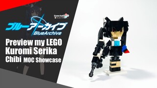 Preview my LEGO Blue Archive Kuromi Serika Chibi | Somchai Ud