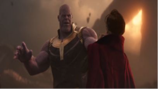 Màn solo huyền thoại của Thanos và Doctor Strange