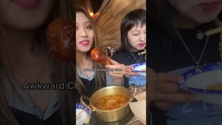 WHEN YOU EAT KOREAN FRIED CHICKEN... #shorts #mukbang #food