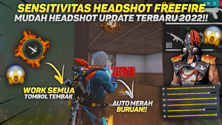 AUTO HEADSHOT❗TERBARU SENSITIVITAS FREEFIRE MUDAH HEADSHOT | SETELAH UPDATE🎯