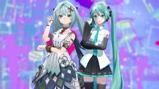 【原神/初音ミク MMD】Genshin Impact Faruzan & Hatsune Miku Sparkle ╥﹏╥