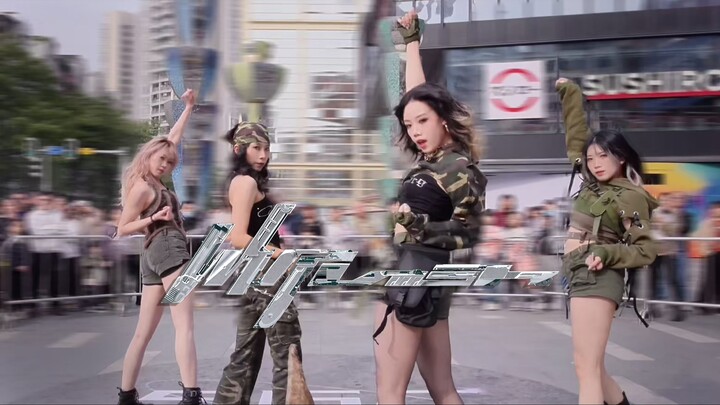 KPOP DI TEMPAT UMUM｜Sebuah pengambilan gambar tanpa henti, dari kostum hingga teknik pengambilan gam