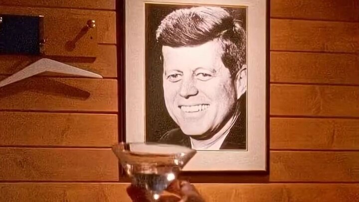Old White discovers an air-raid shelter in his home, and inside is none other than the U.S. Presiden