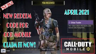 Call Of Duty Mobile New Redeem Code | CODM Redeem Code | April 2021