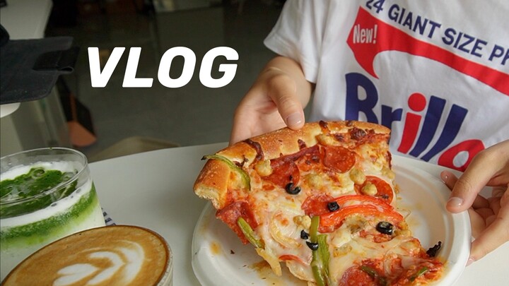 ดอรี่｜ห่อพิซซ่าแสนอร่อยจากซูเปอร์มาร์เก็ต｜ลองทำเครื่องดื่มชาเขียวที่บ้าน｜อ่านหนังสือเล่มใหม่ที่ชอบมา