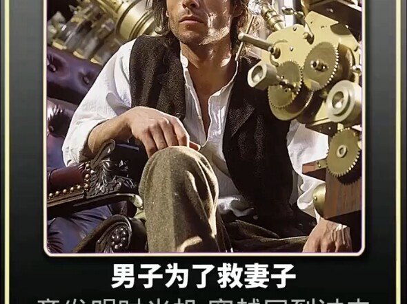 To save his wife, a man actually invented a time machine and traveled back to the past!