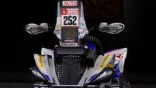 Quad Yamaha Raptor 700 in Dakar Desert Rally. Team Giroud