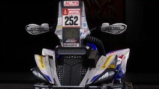 Quad Yamaha Raptor 700 in Dakar Desert Rally. Team Giroud