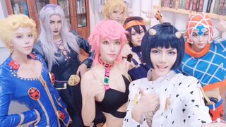 Thường ngày|Vlog|Cosplay thành Bucciarati tới khiêu vũ