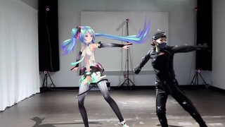 【初音未来】 「炎」 运动捕捉 【MMD】