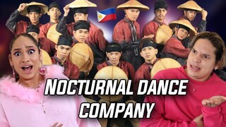 Filipino Dancers are something else! Latinos react to NOCTURNAL DANCE COMPANY for the first time